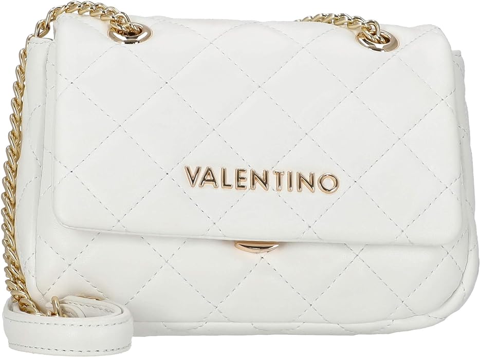 Luxuriöse Eleganz trifft auf Funktionalität: Die VALENTINO Damen Okarina Umhängetasche in Weiß