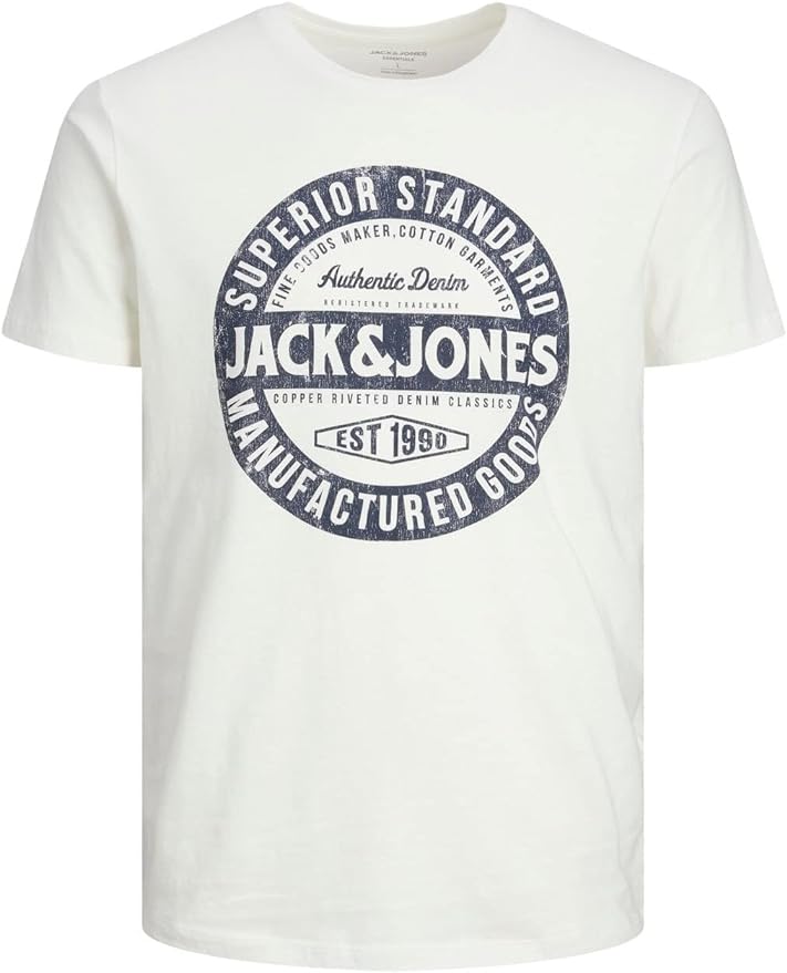 Stilvolle Eleganz mit JACK & JONES: Das JJEJEANS T-Shirt